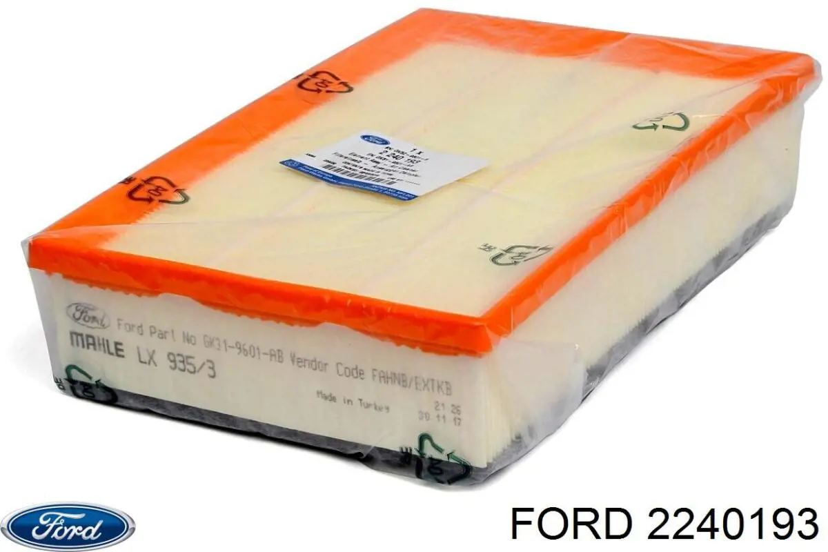 2240193 Ford Filtro de ar
