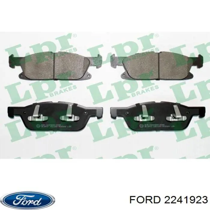 Compre 2241923 Ford Sapatas do freio dianteiras de disco