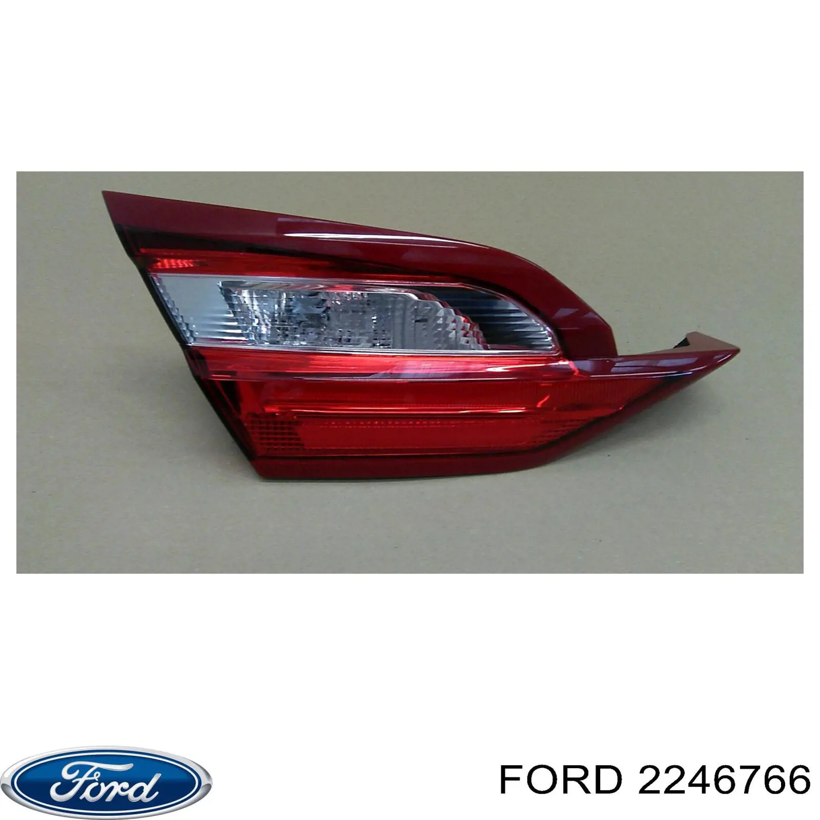 2246766 Ford Reforçador do pára-choque dianteiro