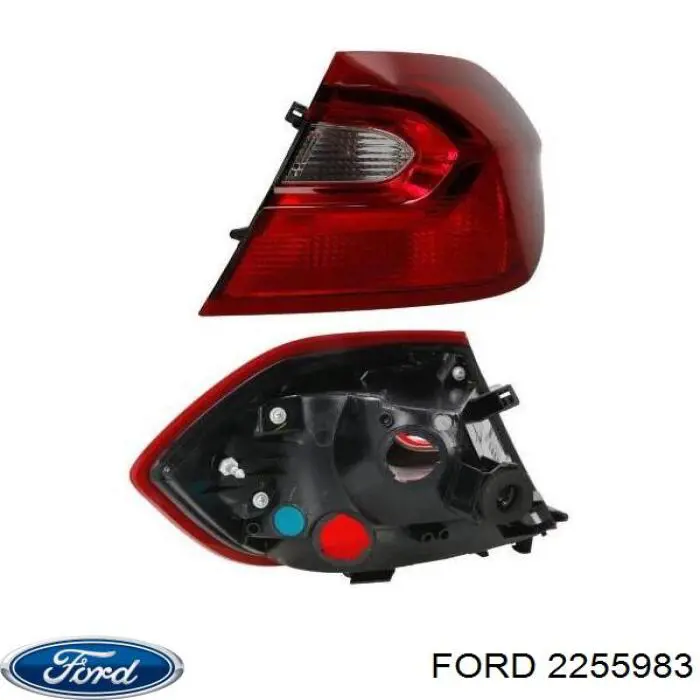 Lanterna traseira direita externa Ford 2255983 preço, a partir de 110,91 USD