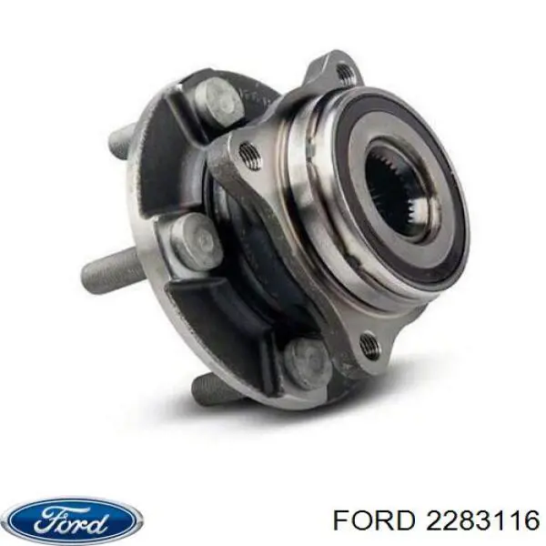 2283116 Ford Cubo dianteiro
