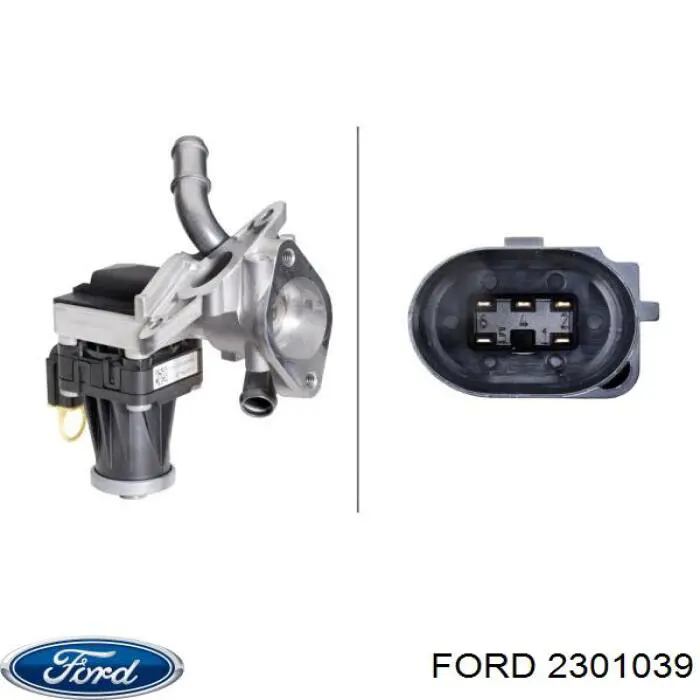 Compre 2301039 Ford Válvula EGR de recirculação dos gases