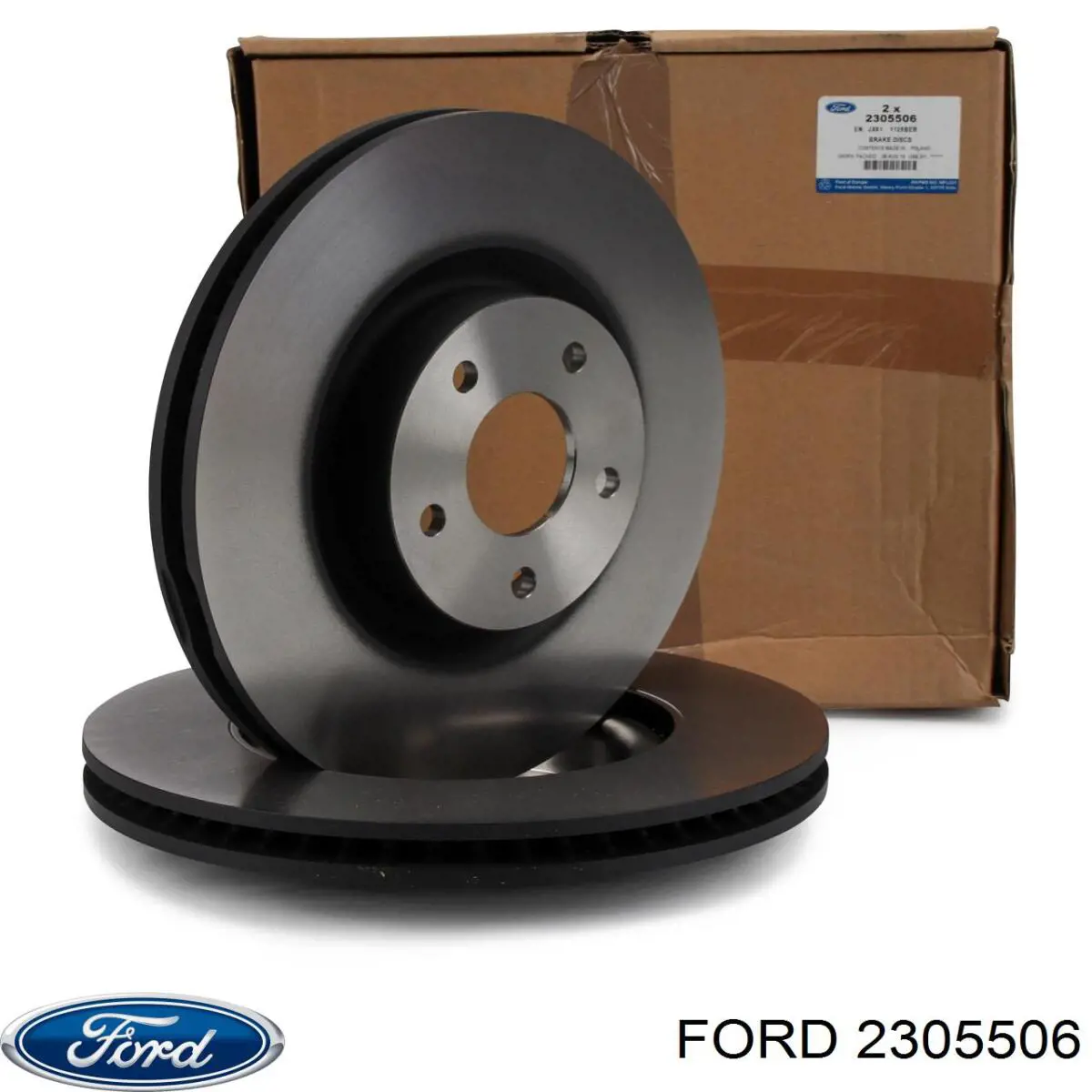 2305506 Ford Disco do freio dianteiro
