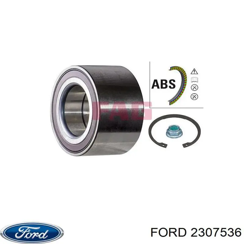 Rolamento de cubo dianteiro Ford 2307536 preço, a partir de 51,72 USD