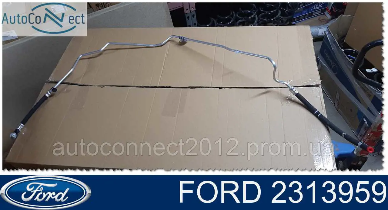 2313959 Ford Mangueira da Direção hidrâulica assistida de pressão baixa, desde a cremalheira (do mecanismo) até o tanque