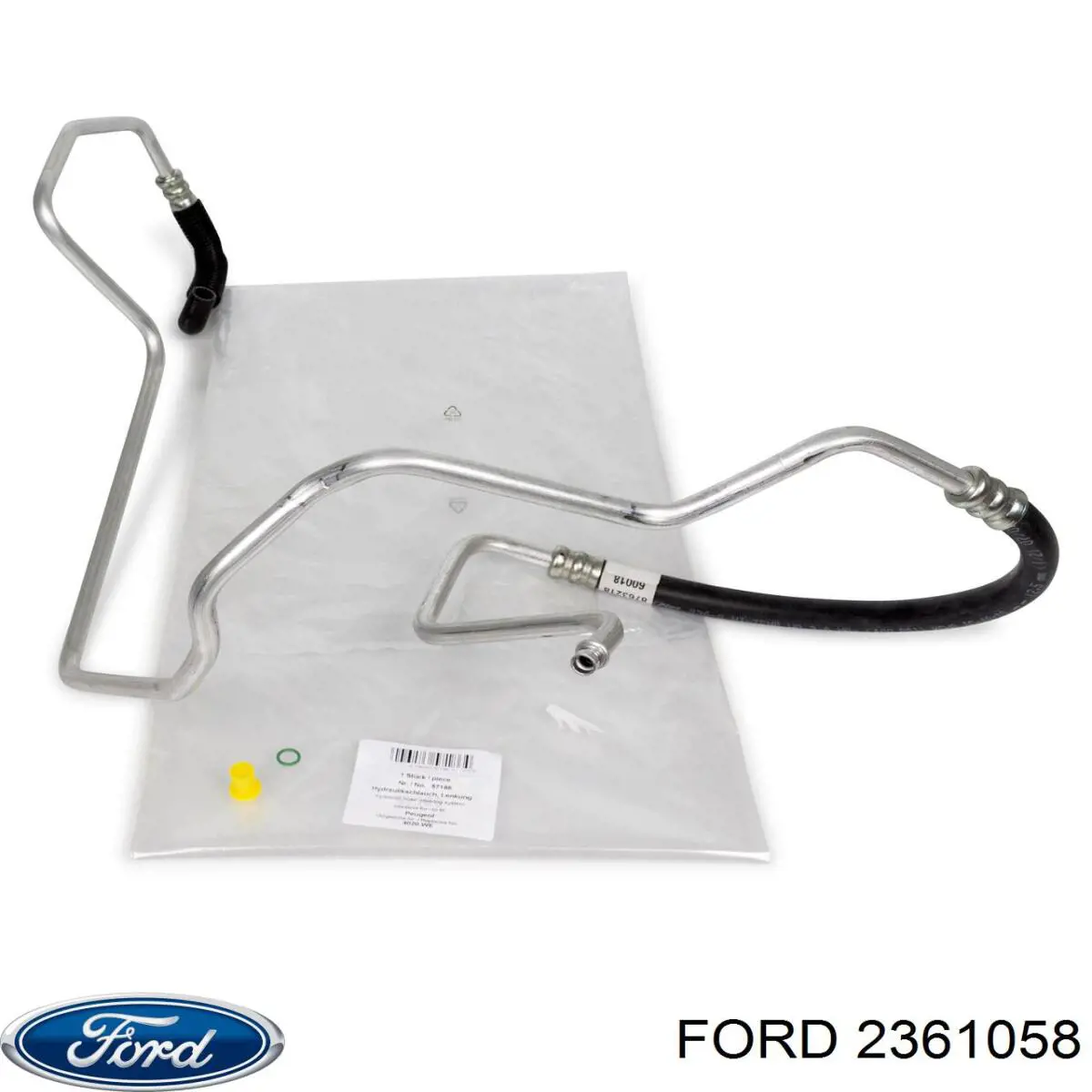 2361058 Ford Conduto de ar (defletor) inferior do radiador