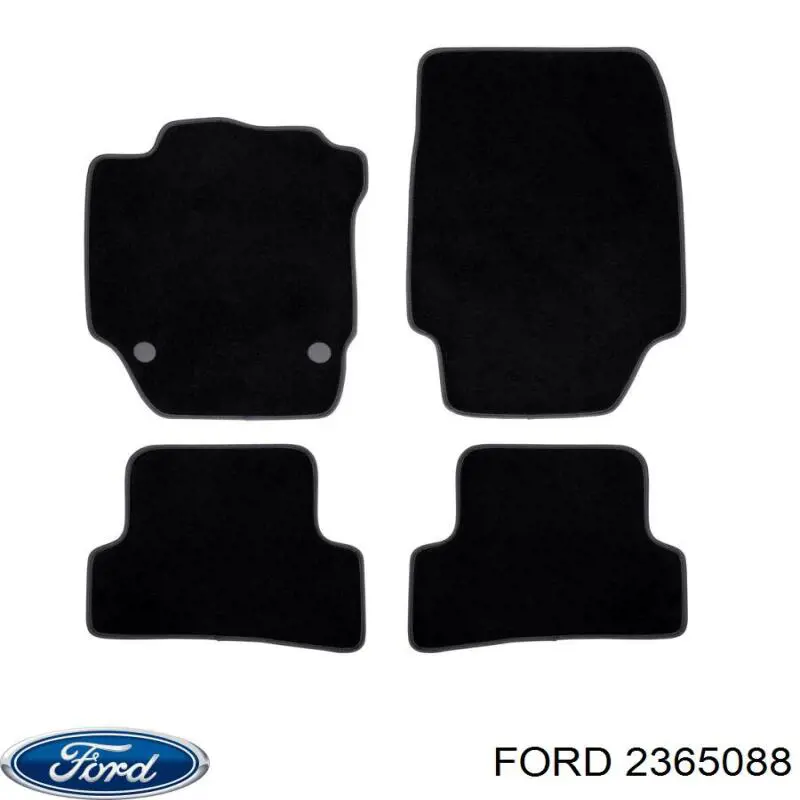 2365088 Ford Spoiler do pára-choque traseiro