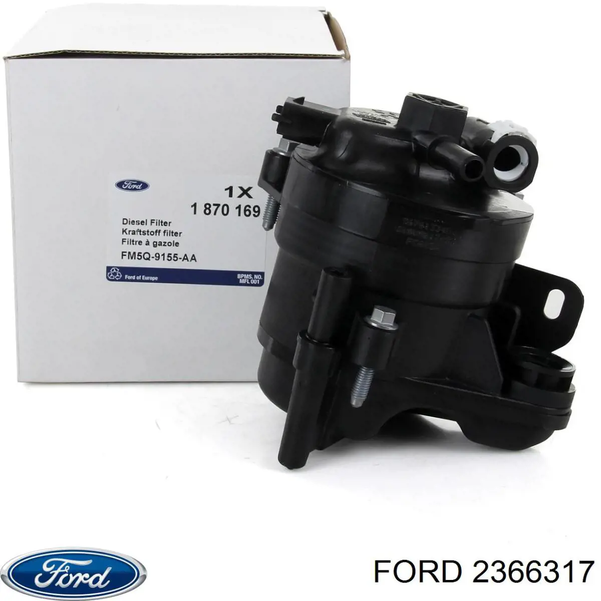 Filtro de combustível 2366317 Ford