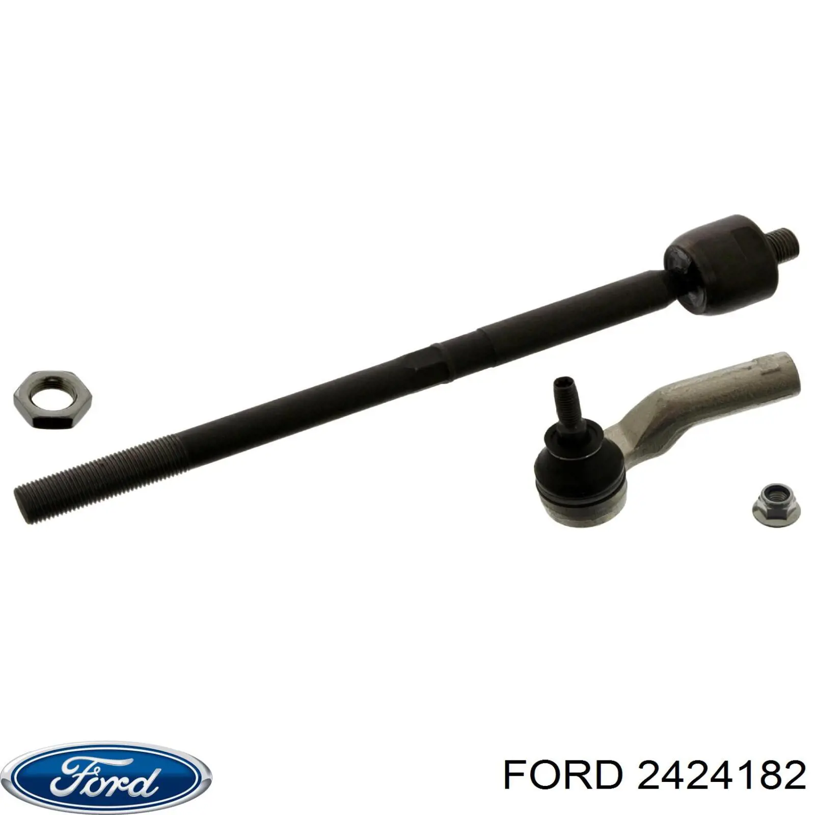 2424182 Ford Pára-lama dianteiro esquerdo