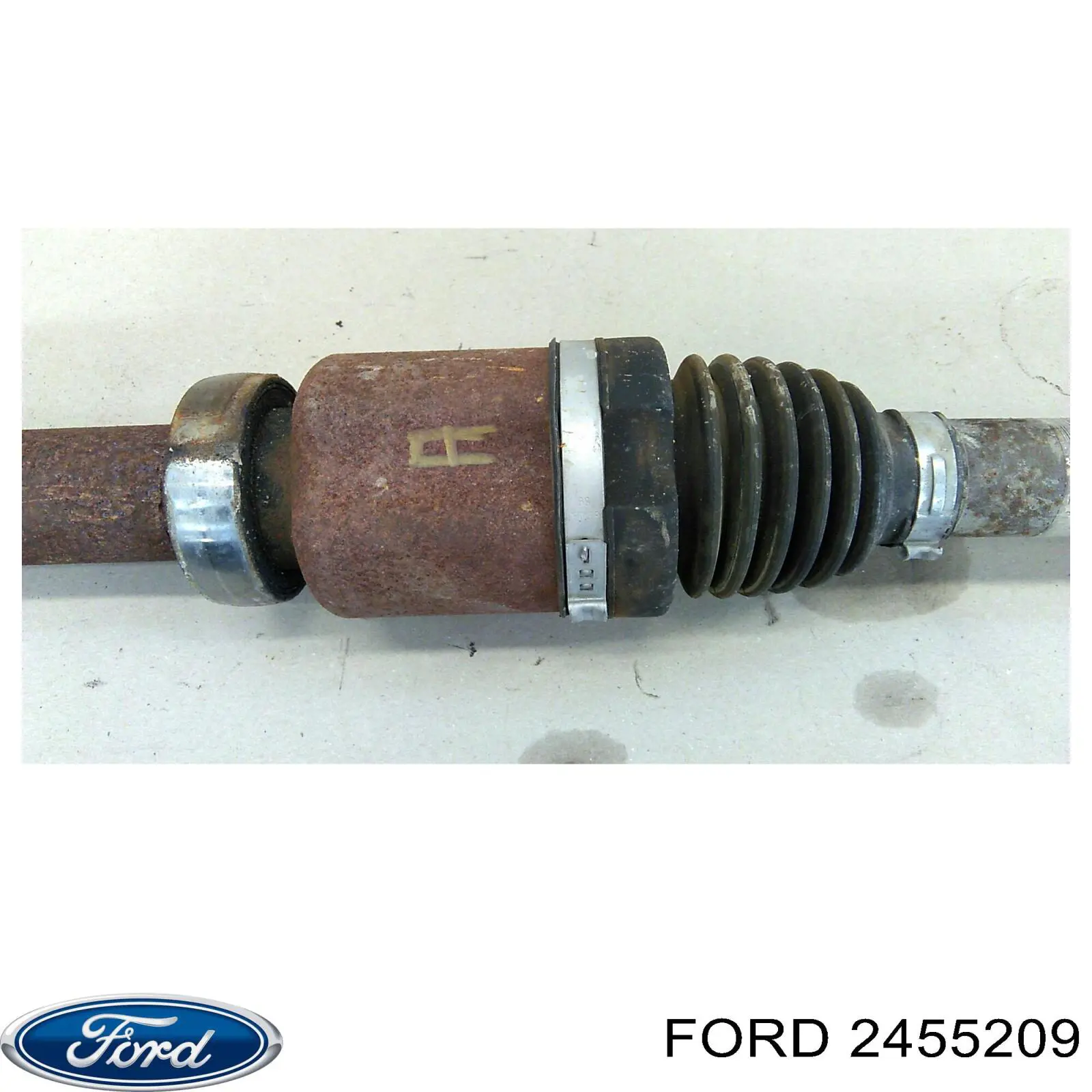 DV613B436KB Ford Semieixo (acionador) dianteiro direito