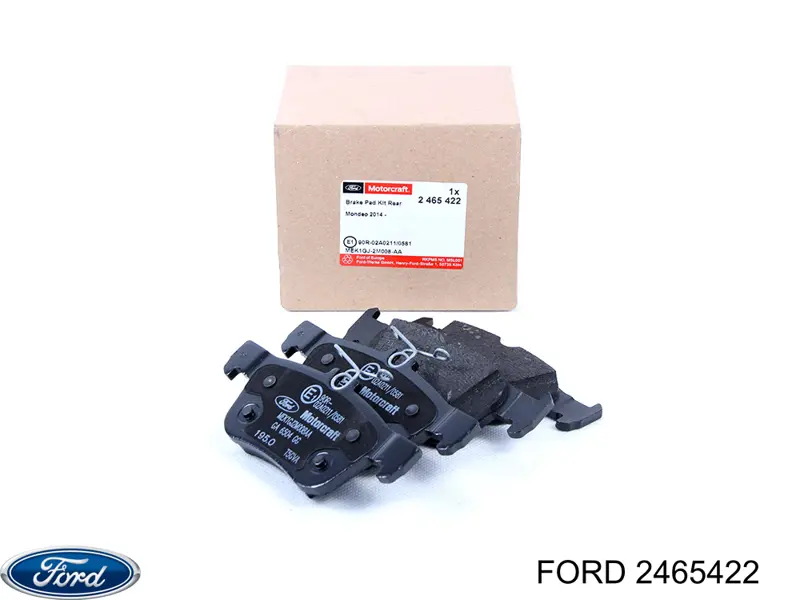 Compre 2465422 Ford Sapatas do freio traseiras de disco