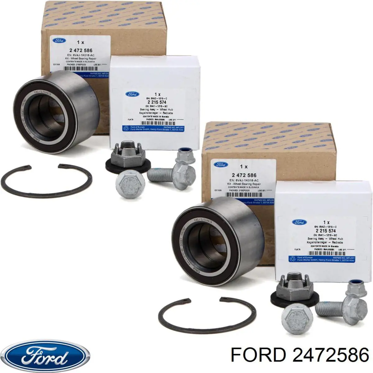 Rolamento de cubo dianteiro Ford 2472586 preço, a partir de 44,83 USD