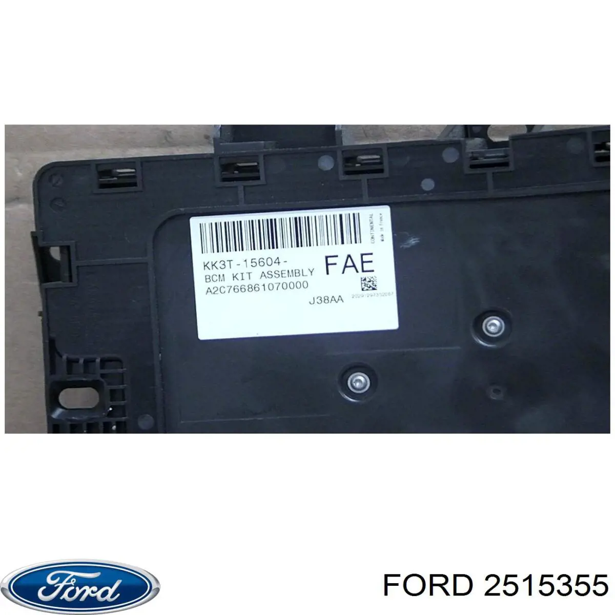 KK3T15604FAH Ford Unidade traseira do salão de dispositivos de segurança