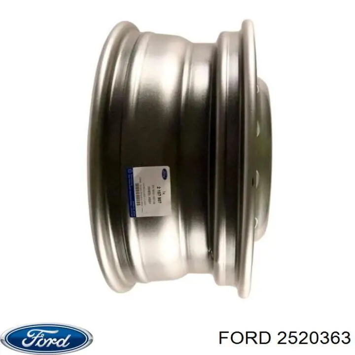 Discos de roda de aço (estampados) Ford 2520363 preço, a partir de 168,95 USD