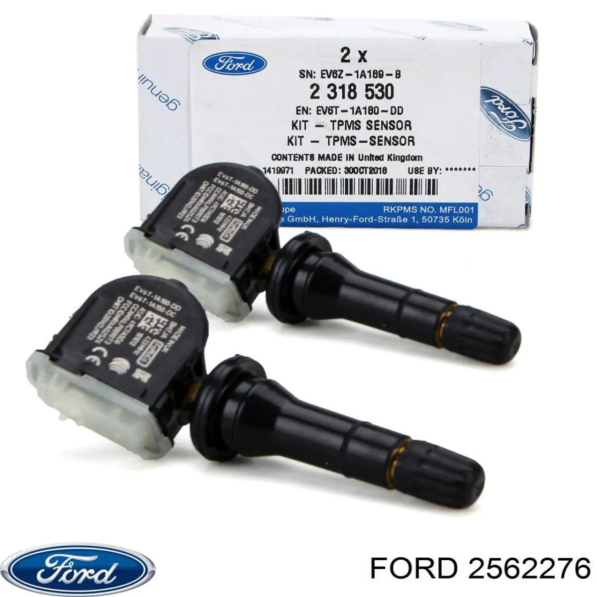 2562276 Ford Sensor de pressão de ar nos pneus