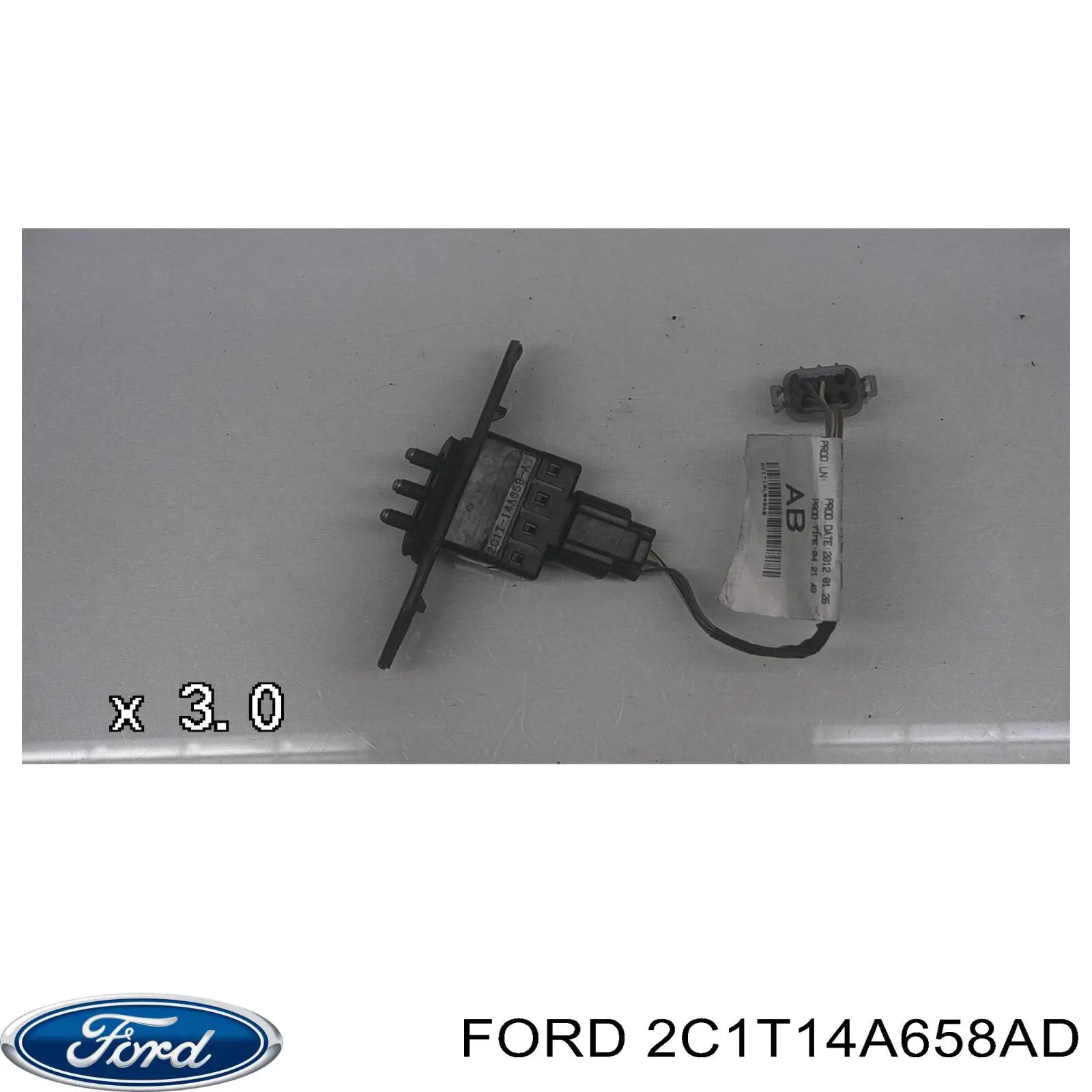 1870259 Ford Sensor de fechamento de portas (interruptor de fim de carreira), da porta deslizante, na carroçaria