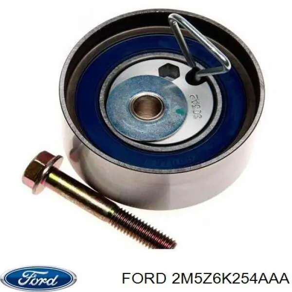 Rolo de reguladora de tensão da correia do mecanismo de distribuição de gás 2M5Z6K254AAA Ford