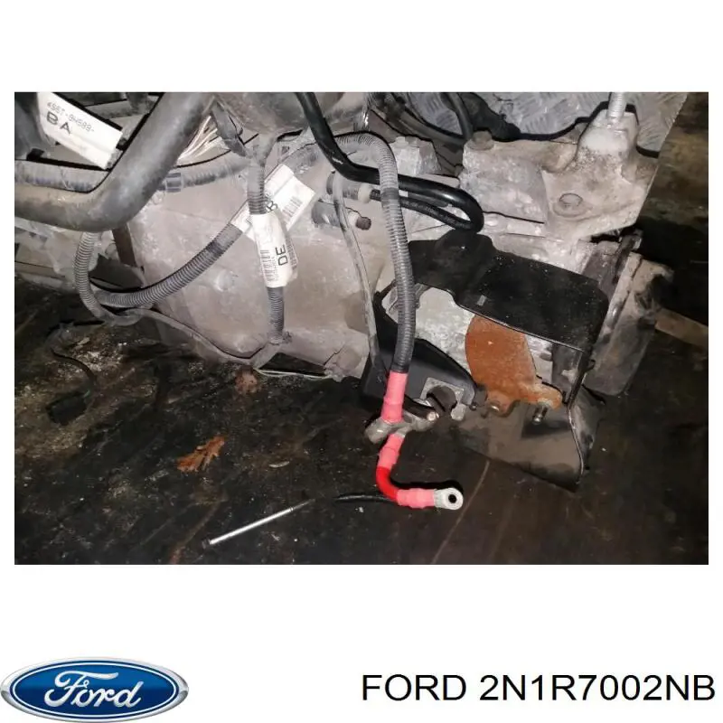 2N1R7002ND Ford Caixa de Mudança montada (caixa mecânica de velocidades)