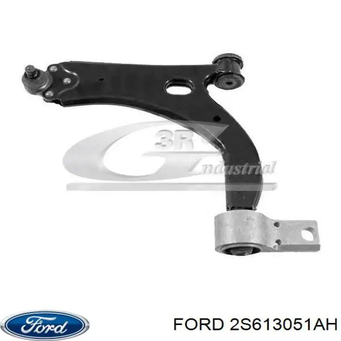 Braço oscilante inferior esquerdo de suspensão dianteira Ford 2S613051AH preço, a partir de 70,94 USD