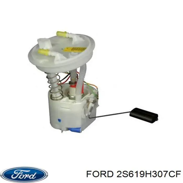 2S619H307CF Ford Módulo de bomba de combustível com sensor do nível de combustível