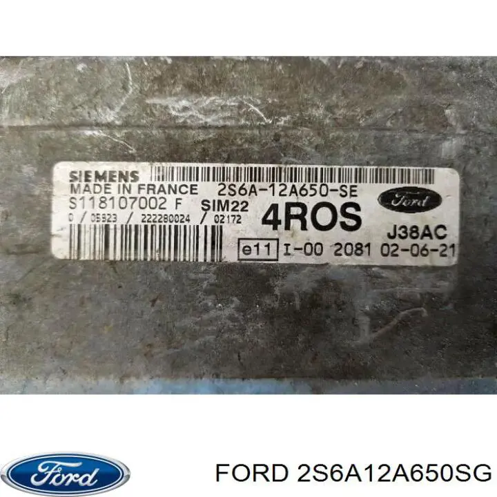  Ford 2S6A12A650SG preço, a partir de 112,37 USD