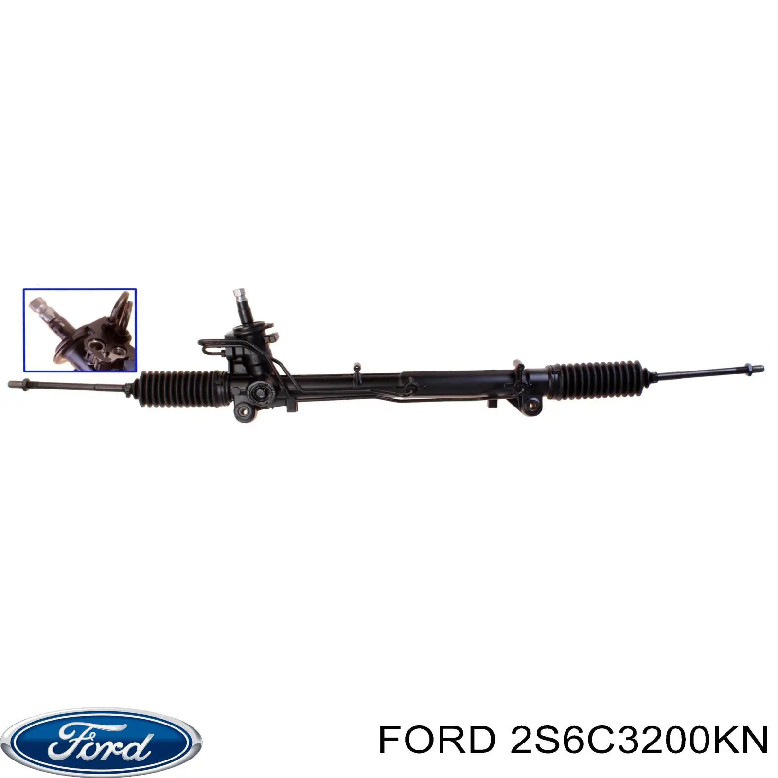 Cremalheira da direção Ford 2S6C3200KN preço, a partir de 208,05 USD