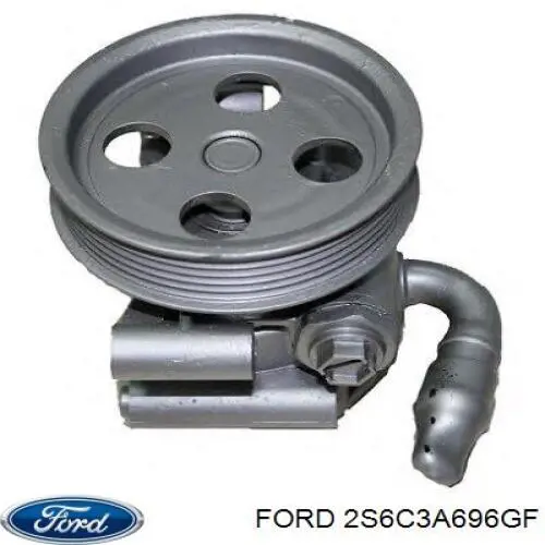 2S6C3A696GF Ford Bomba da Direção hidrâulica assistida