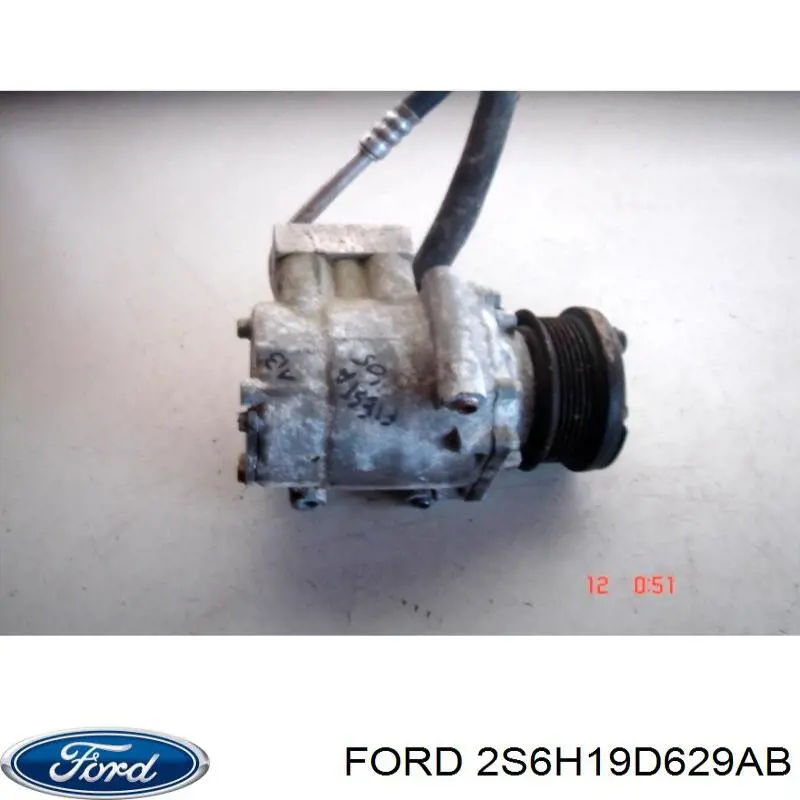 Compressor de aparelho de ar condicionado Ford 2S6H19D629AB preço, a partir de 73,21 USD