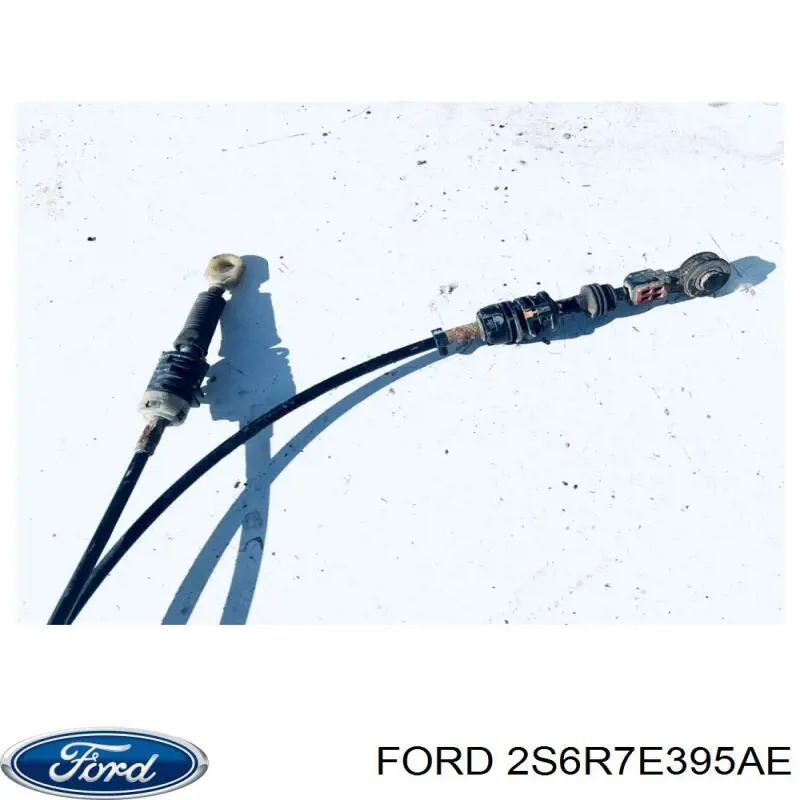 2S6R7E395AE Ford Cabo de mudança duplo