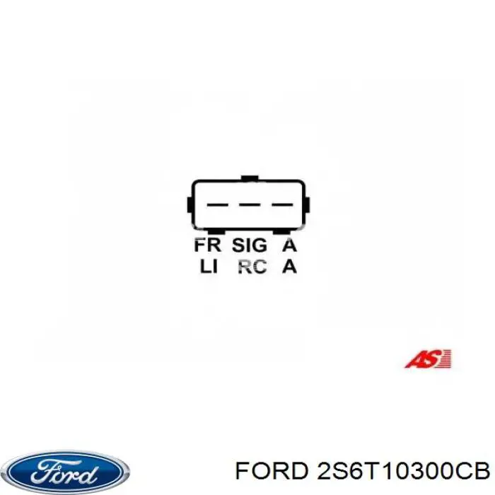 2S6T10300CB Ford Gerador