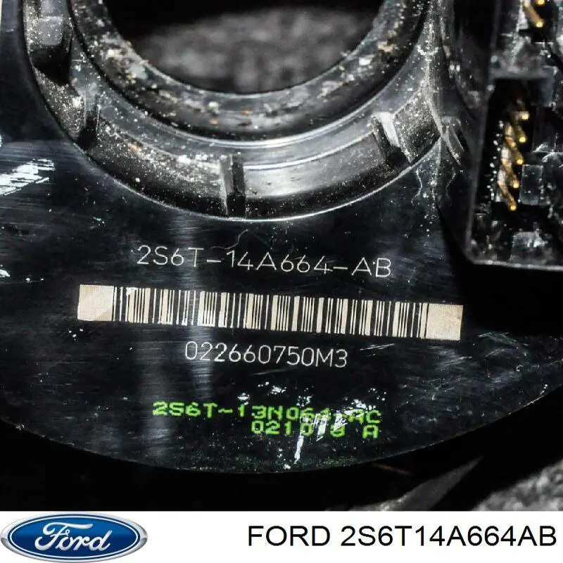 1201189 Ford Anel AIRBAG de contato, cabo plano do volante