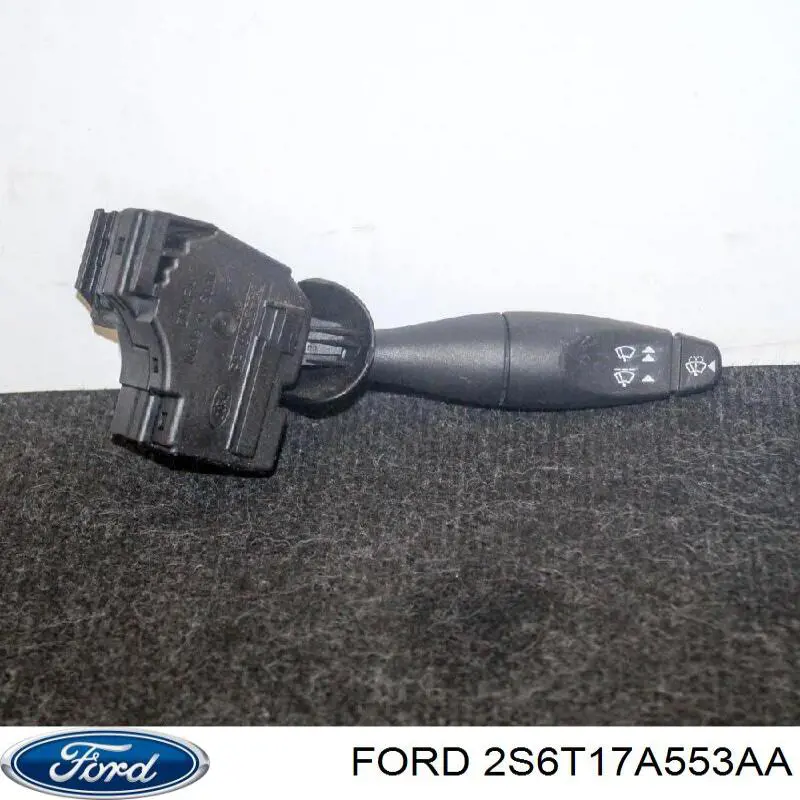 2S6T17A553AA Ford Comutador direito instalado na coluna da direção