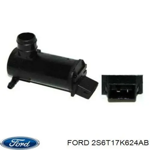 Bomba de motor de fluido para lavador de vidro dianteiro/traseiro Ford 2S6T17K624AB preço, a partir de 8,44 USD