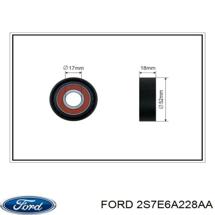 Reguladora de tensão da correia de transmissão Ford 2S7E6A228AA preço, a partir de 44,90 USD