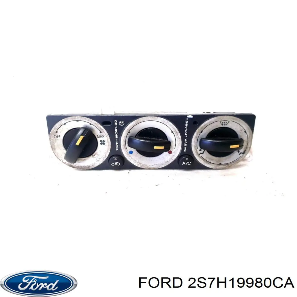 1212591 Ford Unidade de controlo dos modos de aquecimento/condicionamento