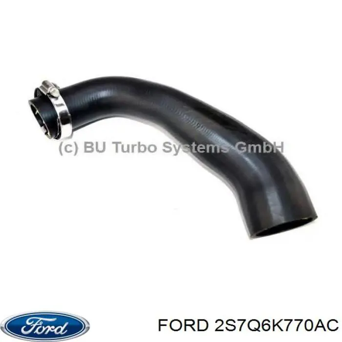 2S7Q6K770AC Ford Mangueira (cano derivado) de intercooler