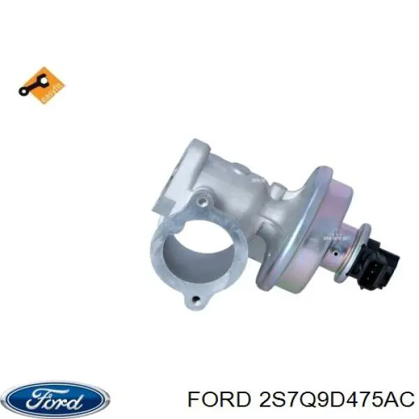 Compre 2S7Q9D475AC Ford Válvula EGR de recirculação dos gases