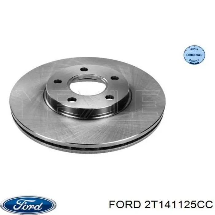 2T141125CC Ford Disco do freio dianteiro