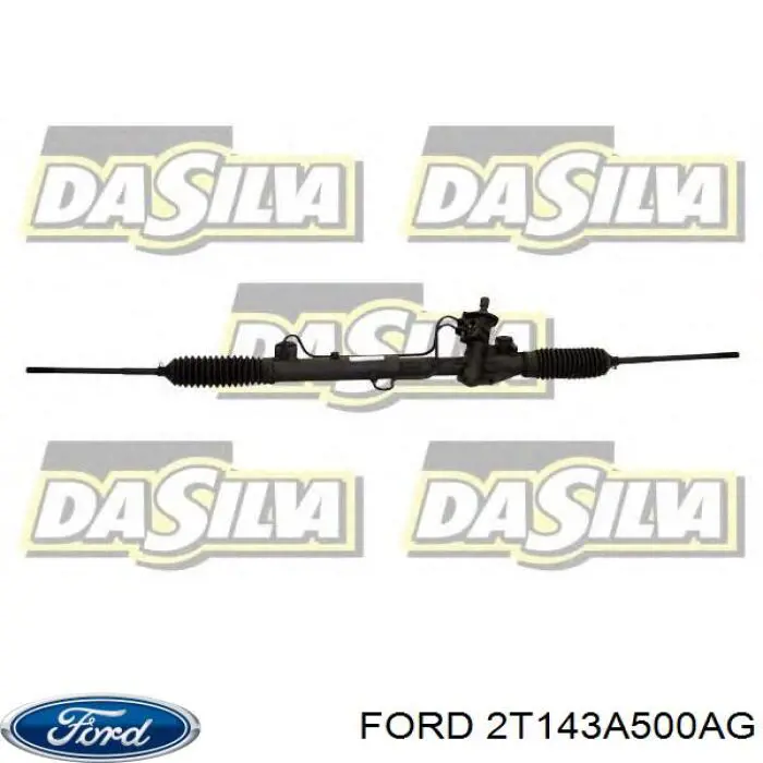 2T143A500AG Ford Cremalheira da direção