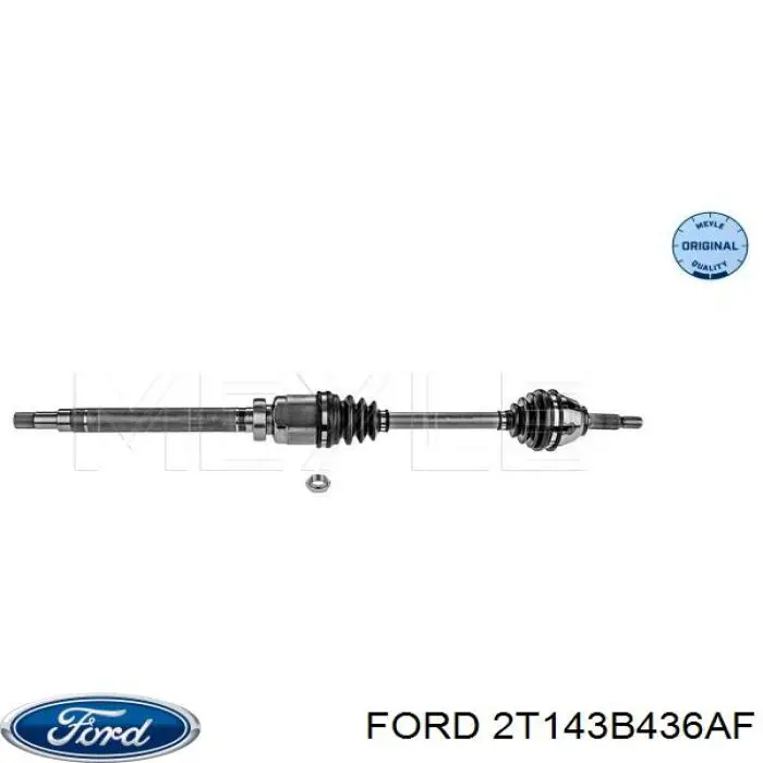 Compre 2T143B436AF Ford Semieixo (acionador) dianteiro direito