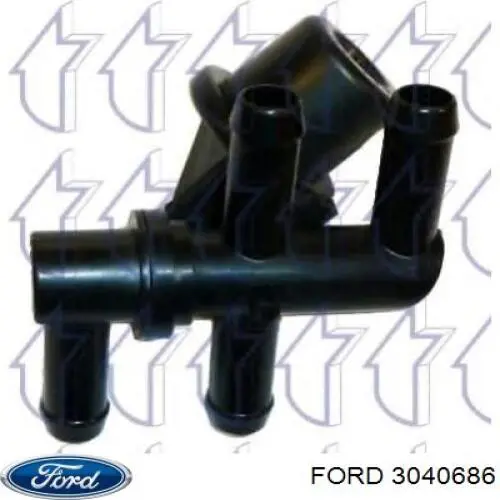 3040686 Ford Válvula de forno (de aquecedor)