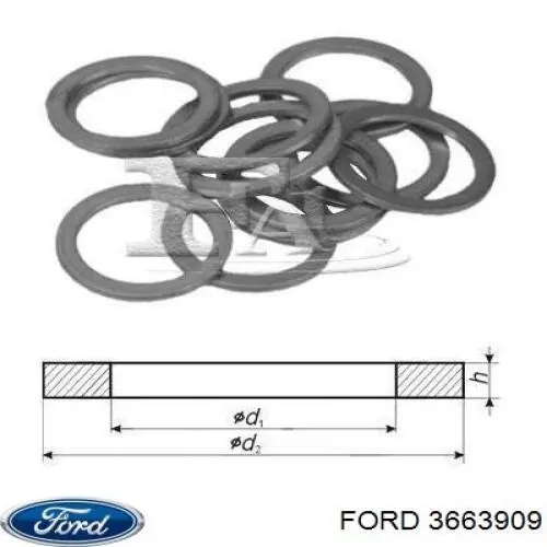 Acesso externo esquerdo Ford 3663909 preço, a partir de 217,85 USD