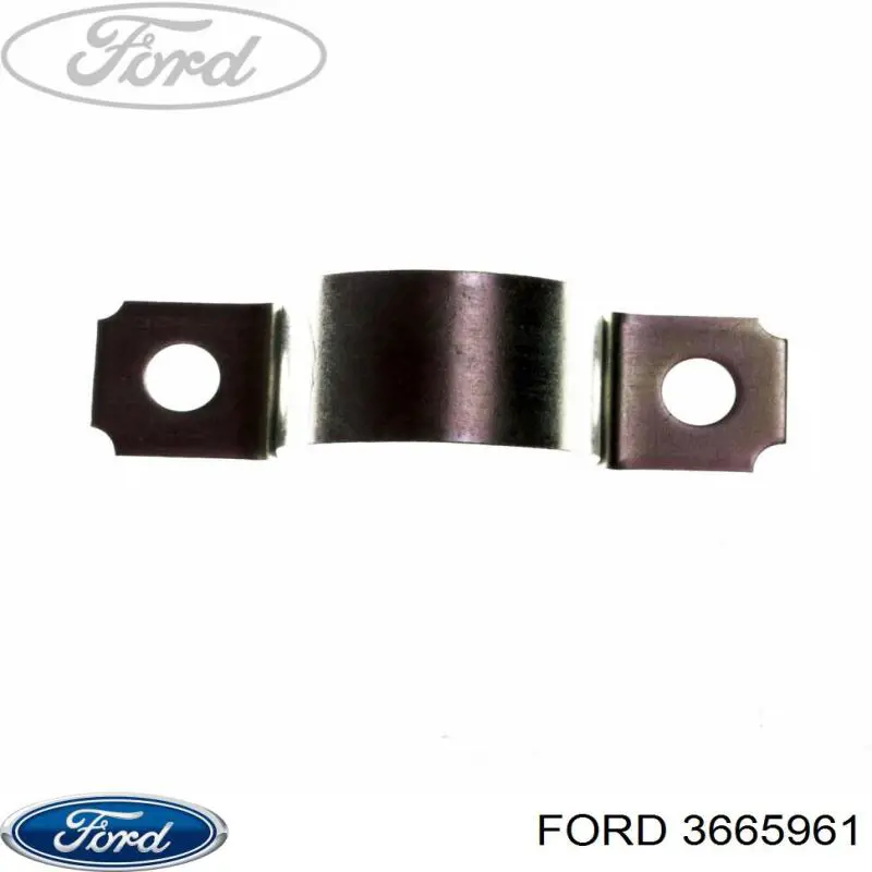 3665961 Ford Braçadeira de fixação da bucha de estabilizador dianteiro