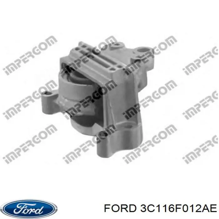 Coxim (suporte) direito de motor Ford 3C116F012AE preço, a partir de 61,40 USD