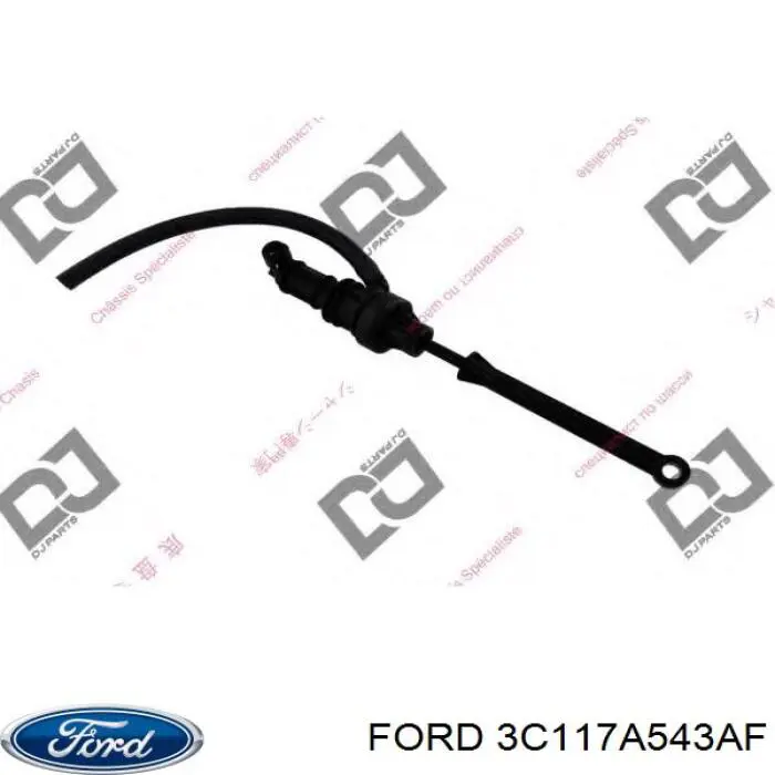 Compre 3C117A543AF Ford Cilindro mestre de embraiagem