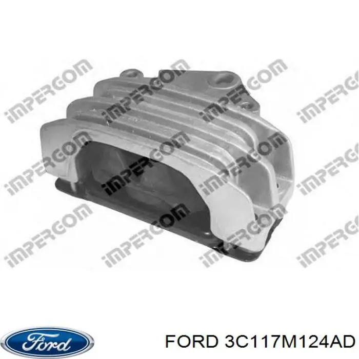 Coxim (suporte) esquerdo de motor Ford 3C117M124AD preço, a partir de 80,16 USD