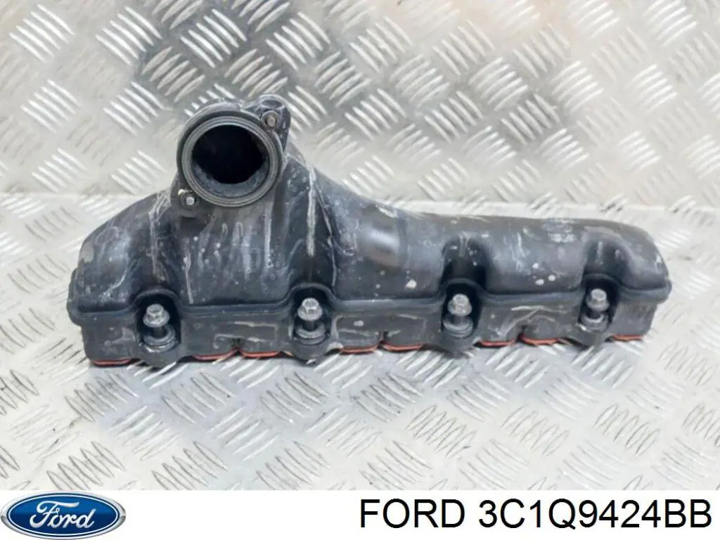 3C1Q9424BB Ford Tubo coletor de admissão