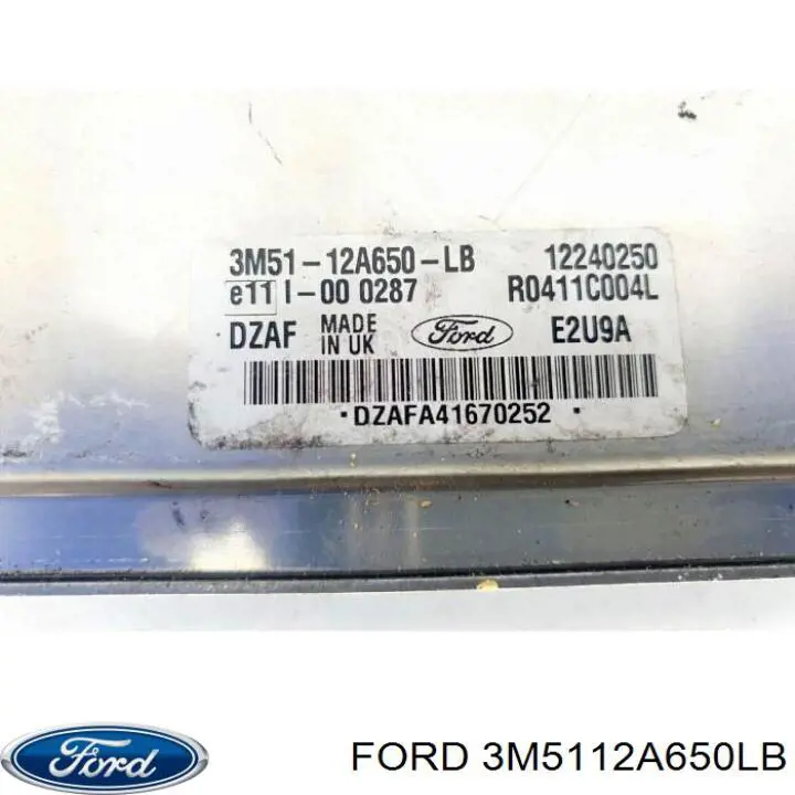 Módulo de direção (Centralina eletrônica) de motor 3M5112A650LB Ford