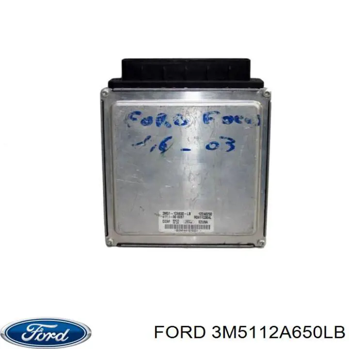Módulo de direção (Centralina eletrônica) de motor 3M5112A650LB Ford