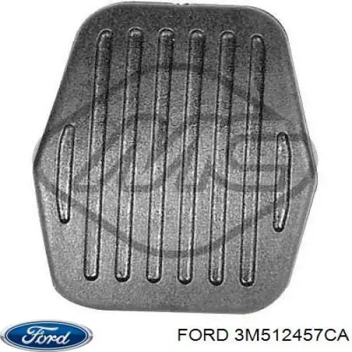 Placa sobreposta de pedal de embraiagem Ford 1234292 preço, a partir de 3,62 USD
